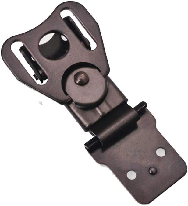 Pestillo de mariposa de acero inoxidable con candado Twist Latch Keeper Toggle Clamp Catch Case Box Chest Lock Hasps Negro