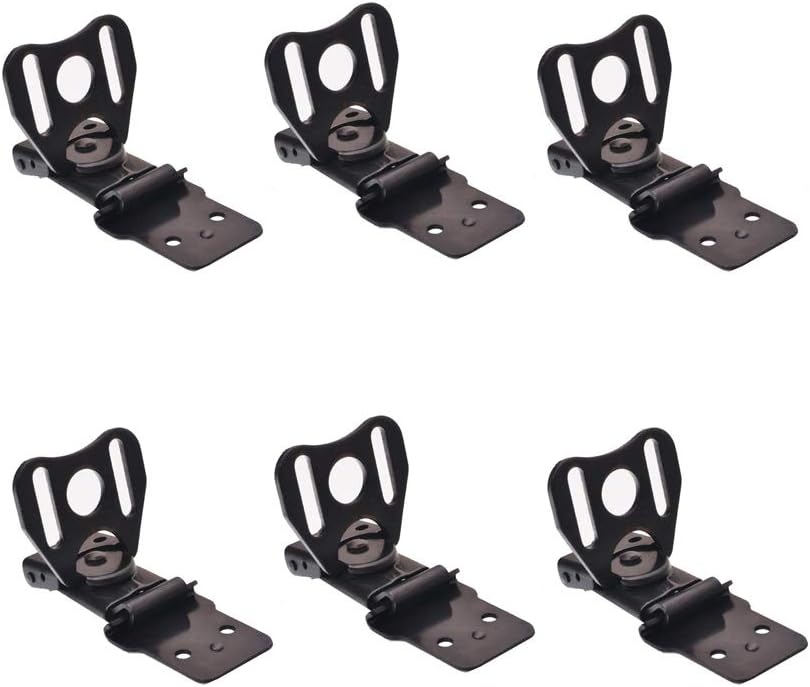 Pestillo de mariposa de acero inoxidable con candado Twist Latch Keeper Toggle Clamp Catch Case Box Chest Lock Hasps Negro