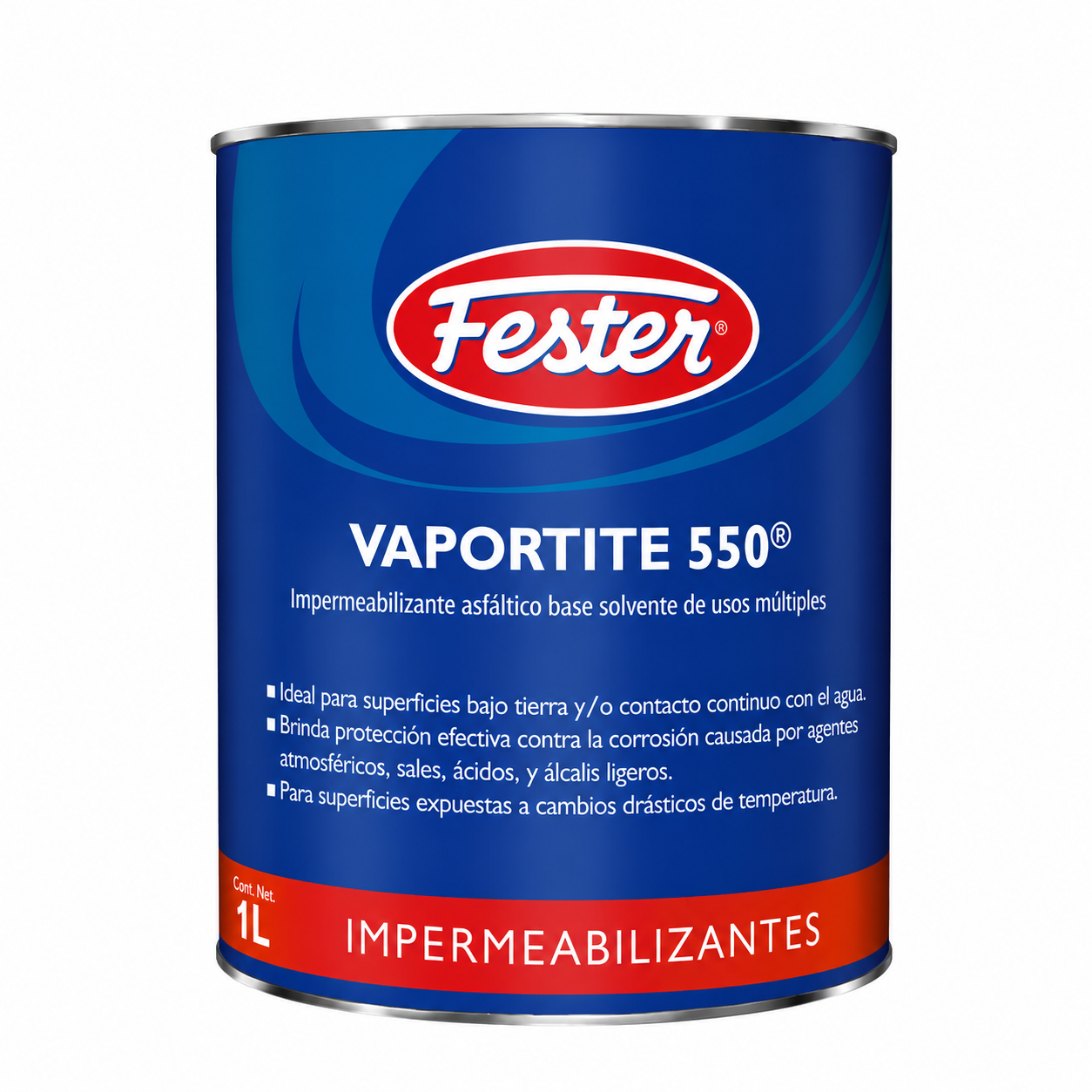 IMPERMEABILIZANTE FESTER VAPORTITE 550 BOTE 1 L