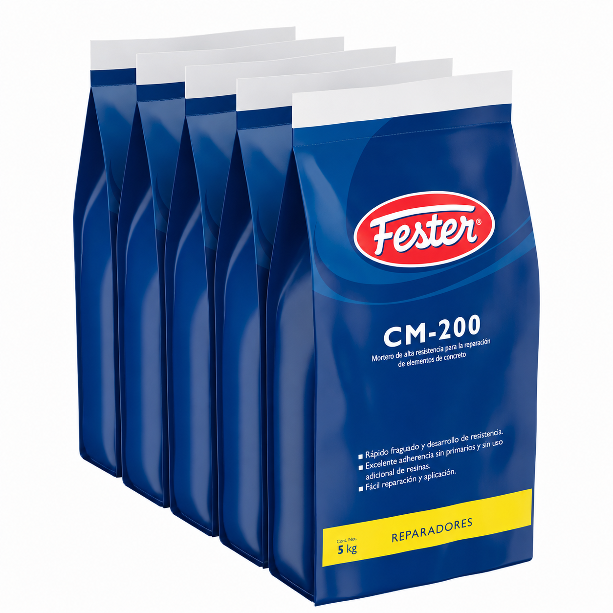 MORTERO FESTER CM 200 SACO 5 KG
