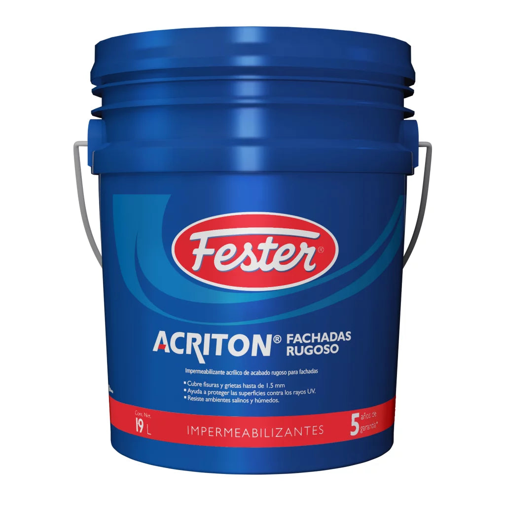 FESTER ACRITON FACHADAS RUGOSO BLANCO CUB 19 L