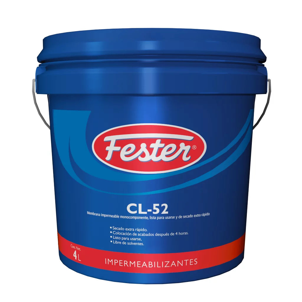 MEMBRANA IMPERMEABLE FESTER CL-52 CUB 4L