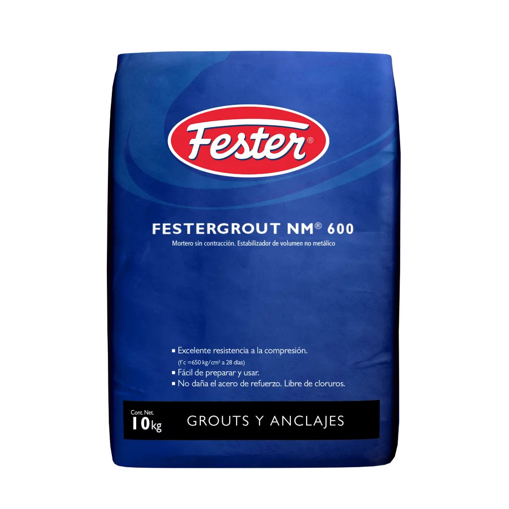MORTERO FESTERGROUT NM 600 SACO 10 kg