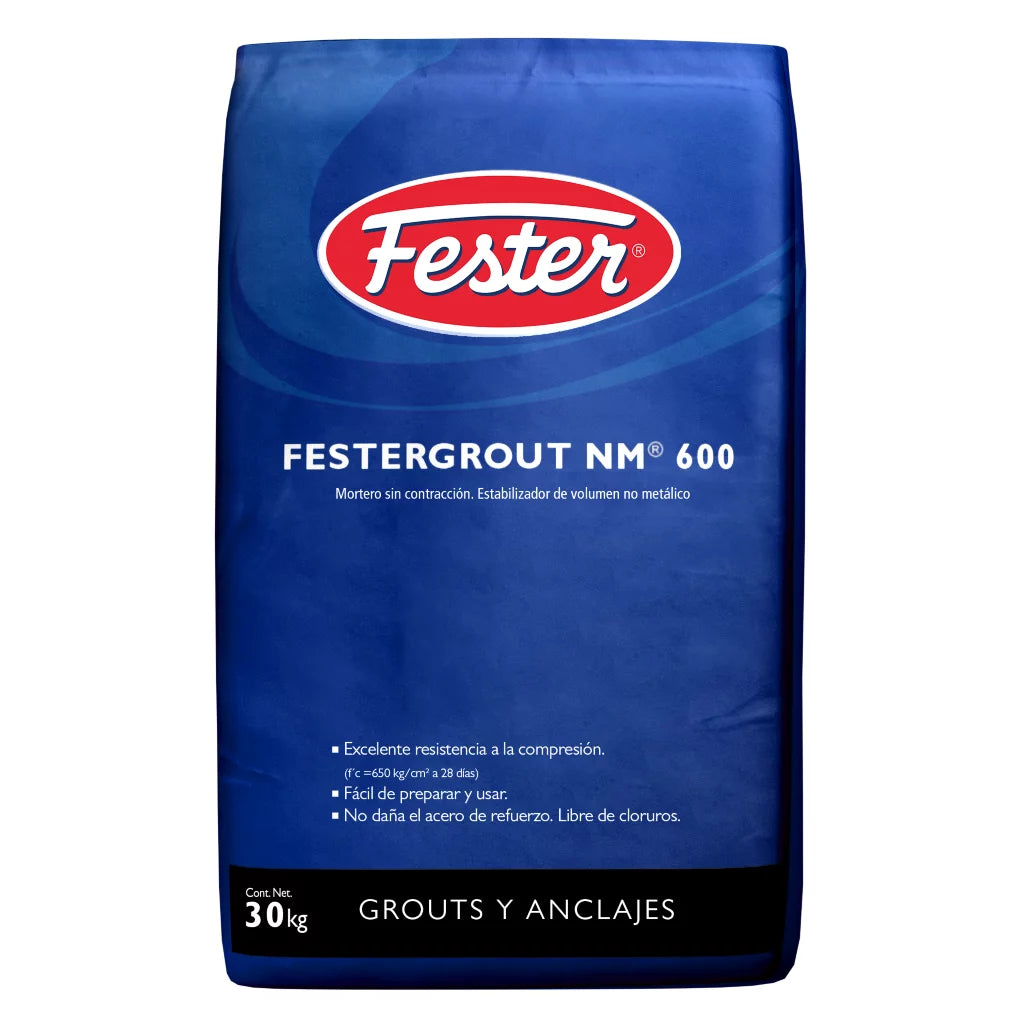 MORTERO FESTERGROUT NM 600 SACO 30 kg
