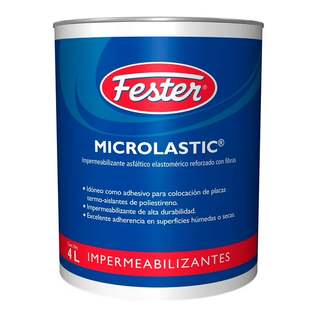 IMPERMEABILIZANTE FESTER MICROLASTIC BOTE 4 L