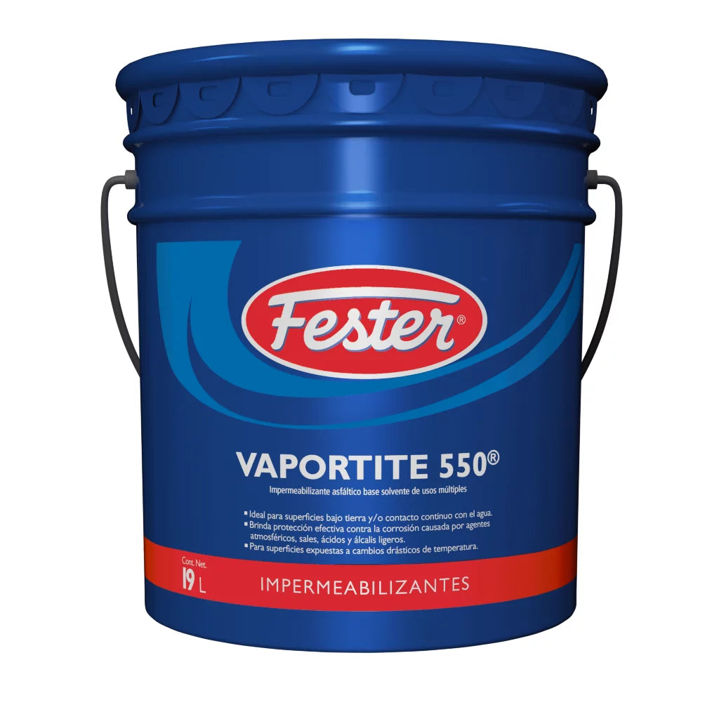 IMPERMEABILIZANTE FESTER VAPORTITE 550 CUB 19 L