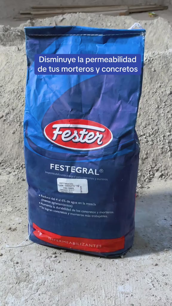 IMPERMEABILIZANTE FESTEGRAL SACO 20 KG